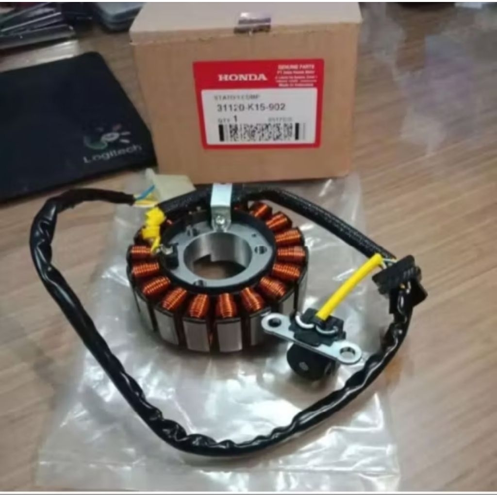 31120-k15-902 HGP AHM 100% STATOR COM CB 150 OLD SPUL CB OLD 31120k15902