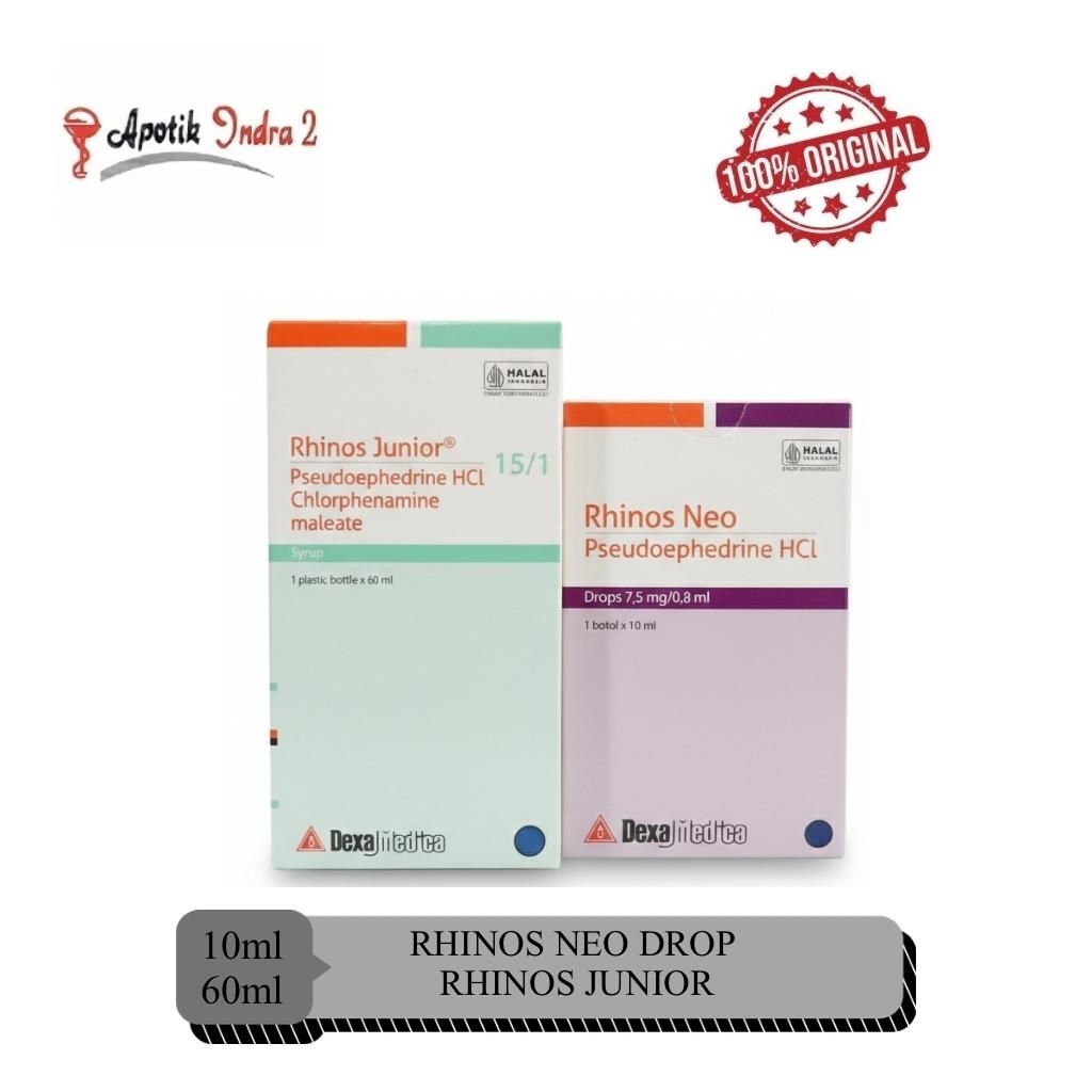 Drop Rhinos Neo|Rhinos Junio Syrup