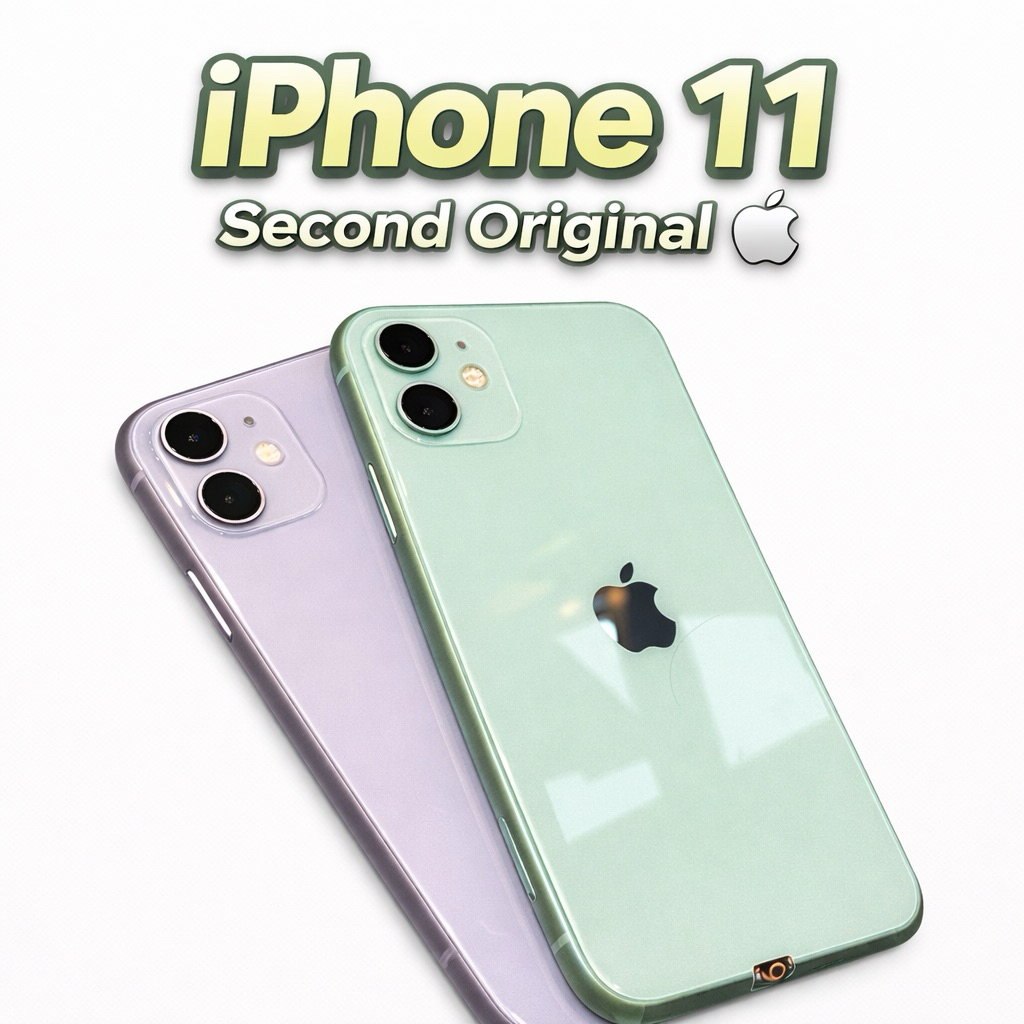iPhone 11 128GB SECOND | Original | Kondisi Mulus | Siap Pakai iphone 11 second iphone 11 bekas ipho