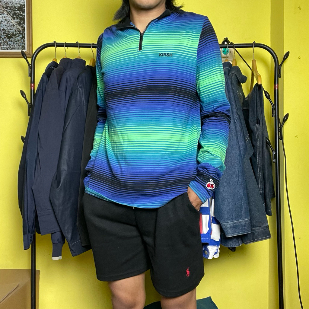 Kirsh Y2K salur iqbal blockcore Jersey Parachute vintage y2k windbreaker
