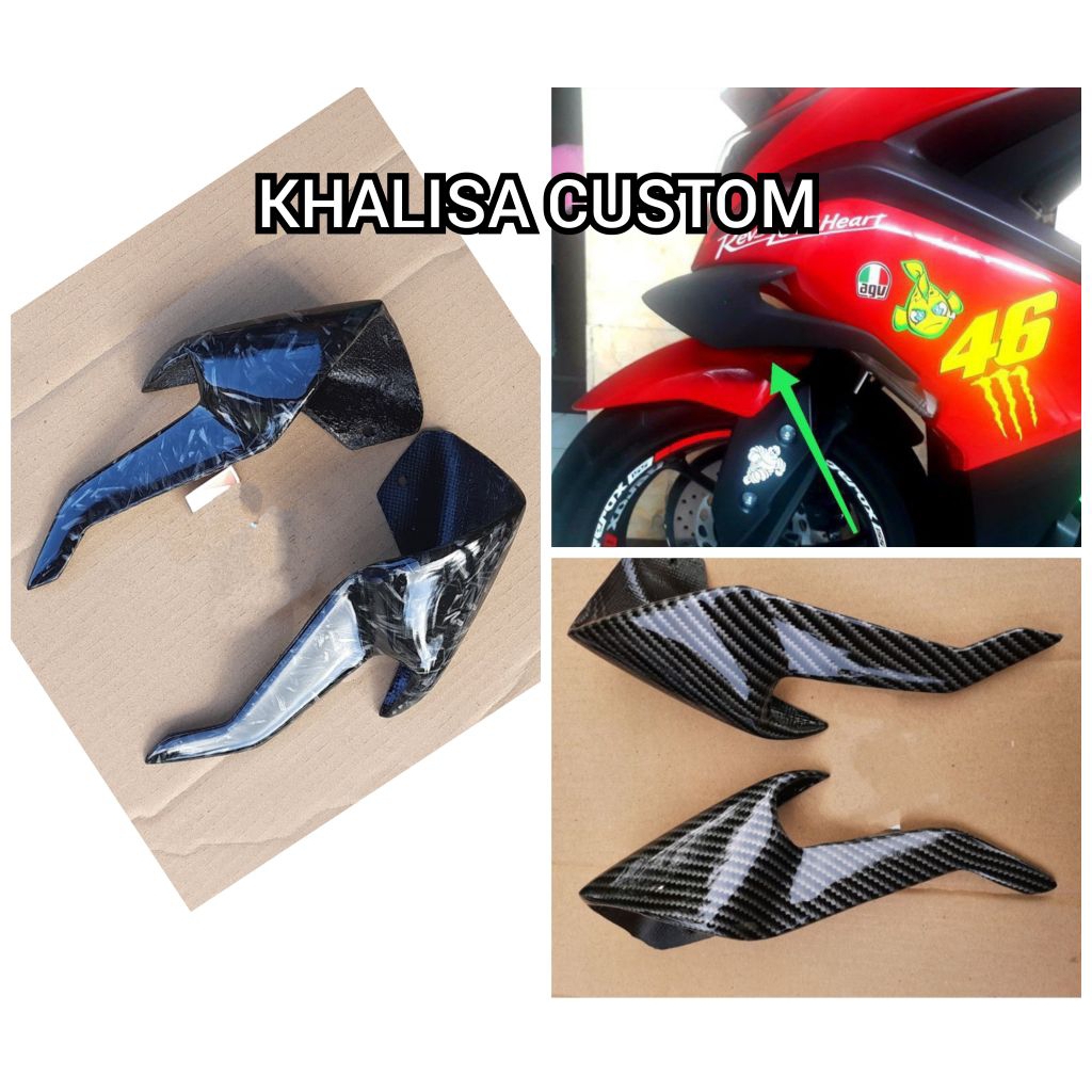 Winglet Aero Winglet Yamaha nvx 155 v1 Model motoGP