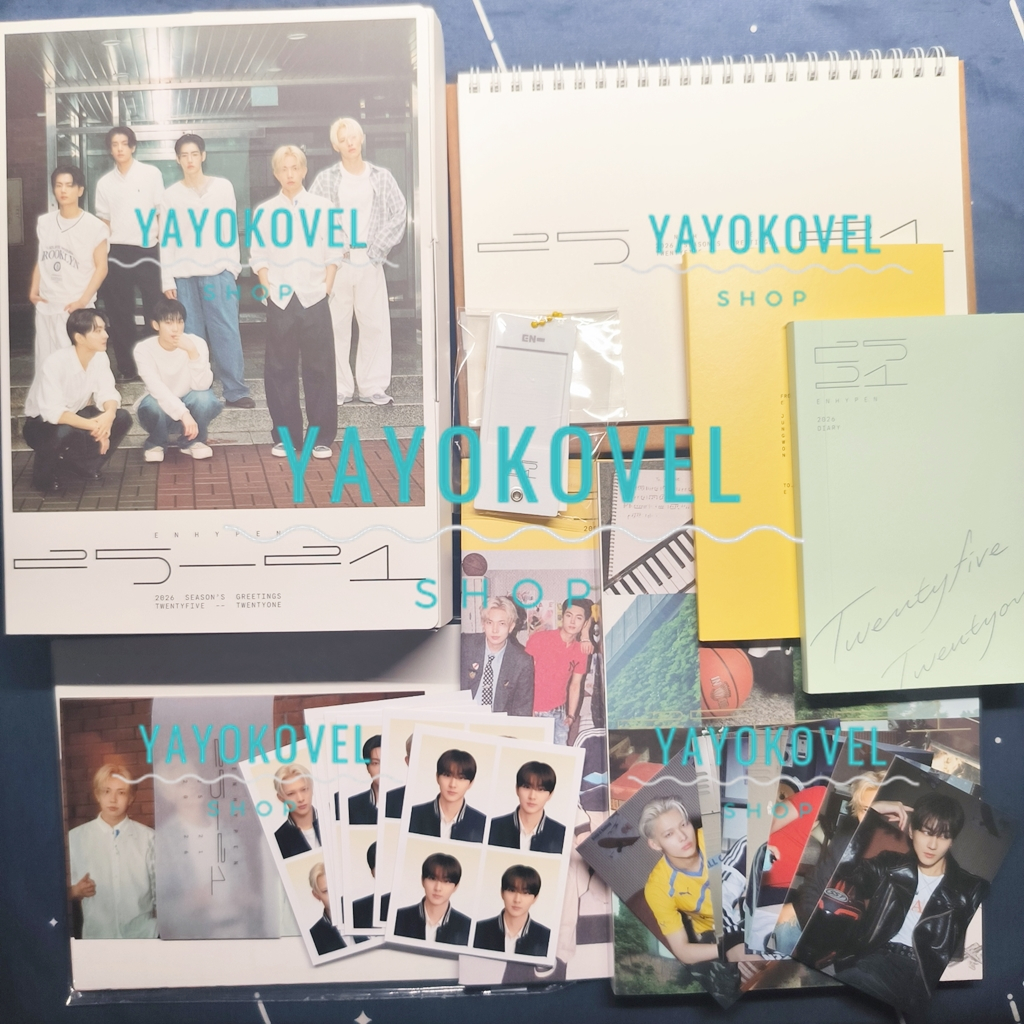 [READY] ENHYPEN - SEASON GREETINGS 2026 - 2025 - 2024 - 2023 - 2022  - SHARING GOODS