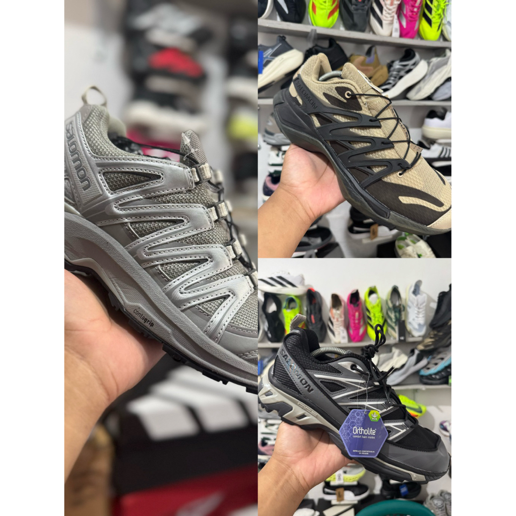 sepatu hiking/trill run salomon