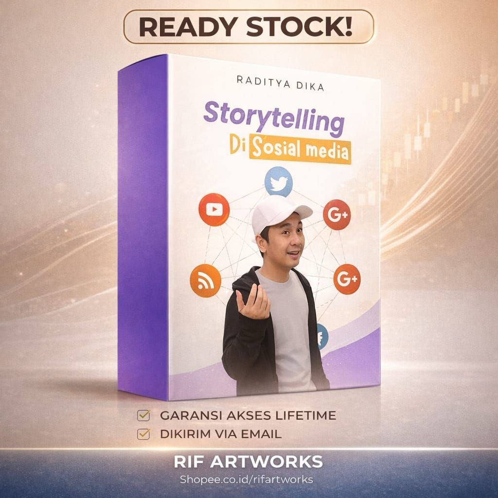 PROMO KELAS STORYTELLING EXPERT DI MEDIA SOSIAL - KUASAI SENI BERCERITA DI MEDIA SOSIAL: TINGKATKAN 