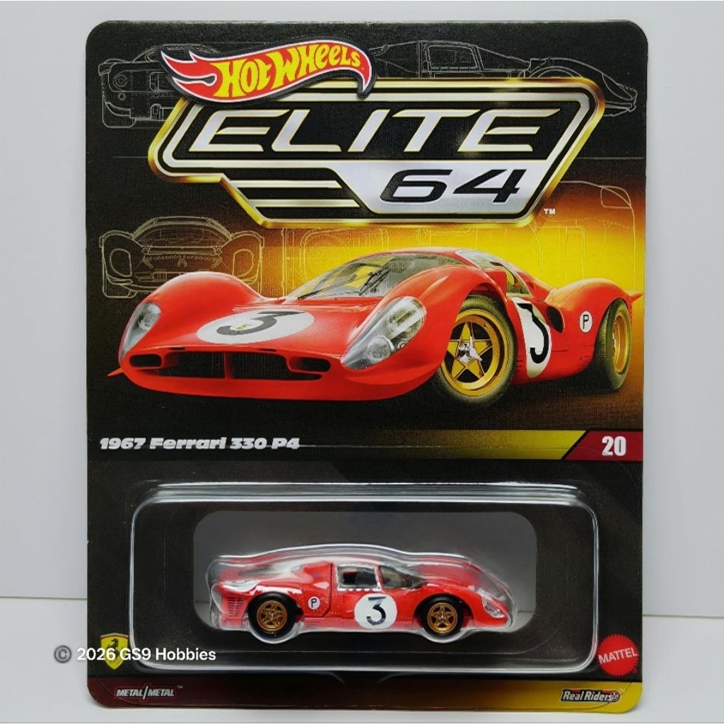 Hot Wheels Ferrari 330 P4 Elite64 Original