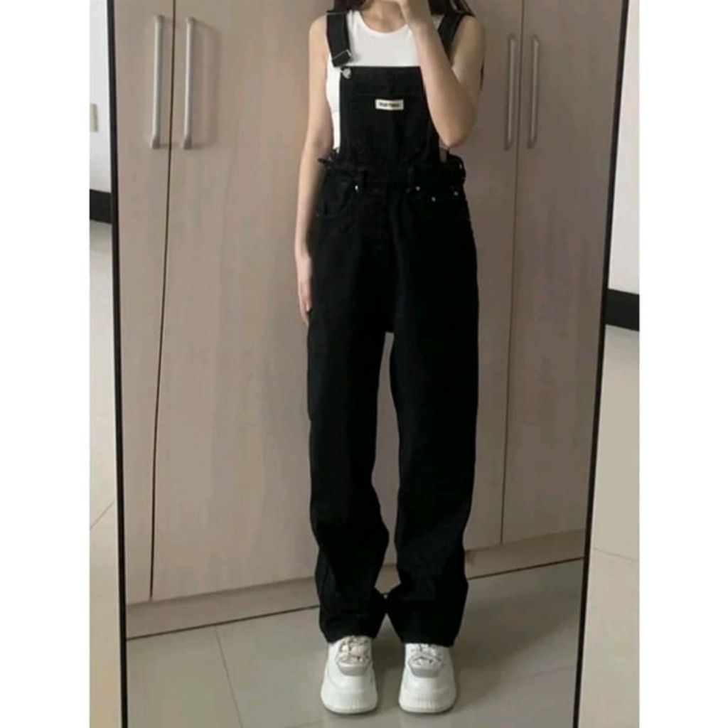 Jumpsuit panjang wanita dewasa terbaru/celana kodok overall jumpsuit kekinian