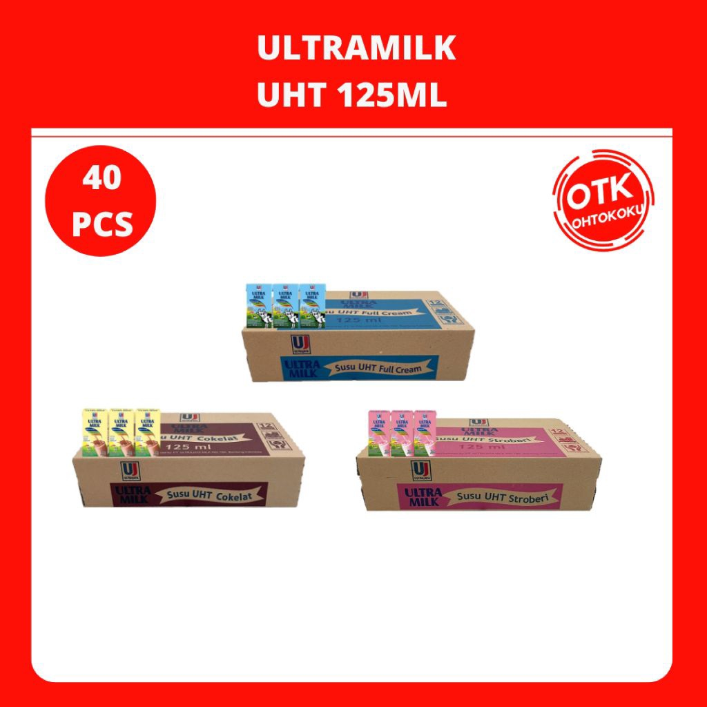 SUSU UHT ULTRA MILK 125 ml - 1 Dus