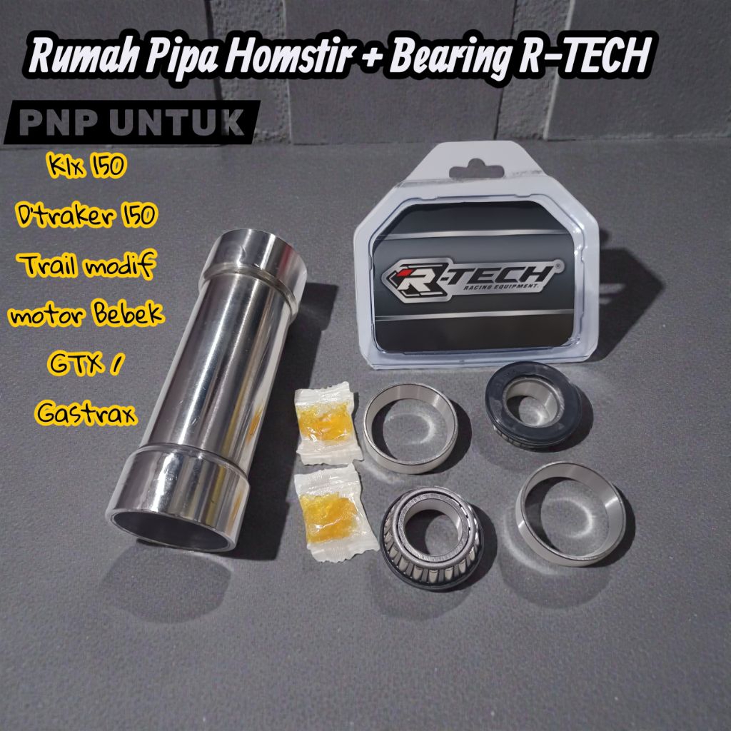 RUMAH PIPA KOMSTIR KLX UNIVERSAL BEBEK GTX RANGKA MODIF TRAIL RAKITAN