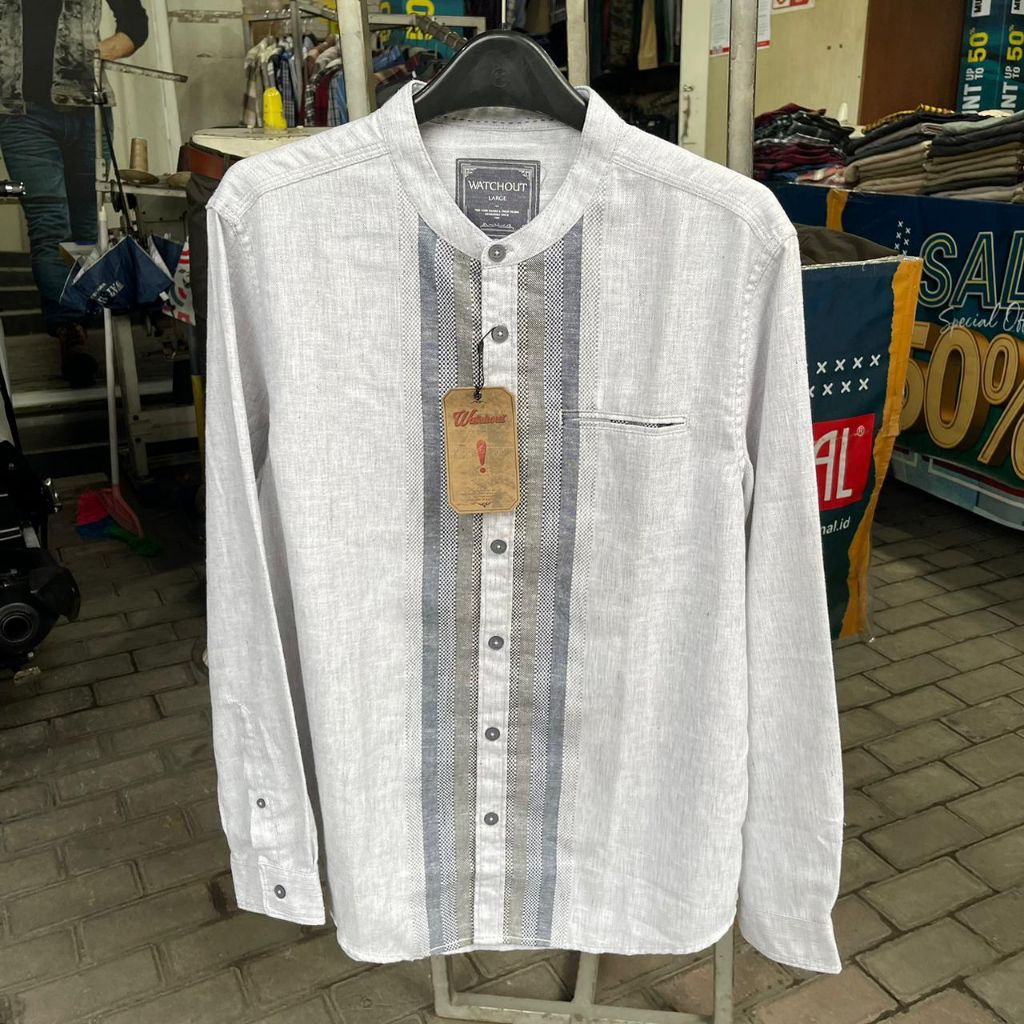 kemeja koko watchout original kemeja pria JS810870123