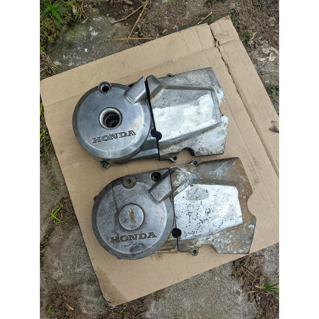 Bak kiri GL series Bak magnet series lengkap tutup gir Original lepasan motor