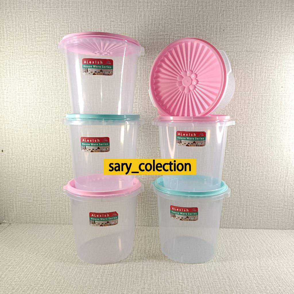 [ 6 pcs ] Toples Peyele 3 Liter Toples Plastik Kedap Udara ALexish