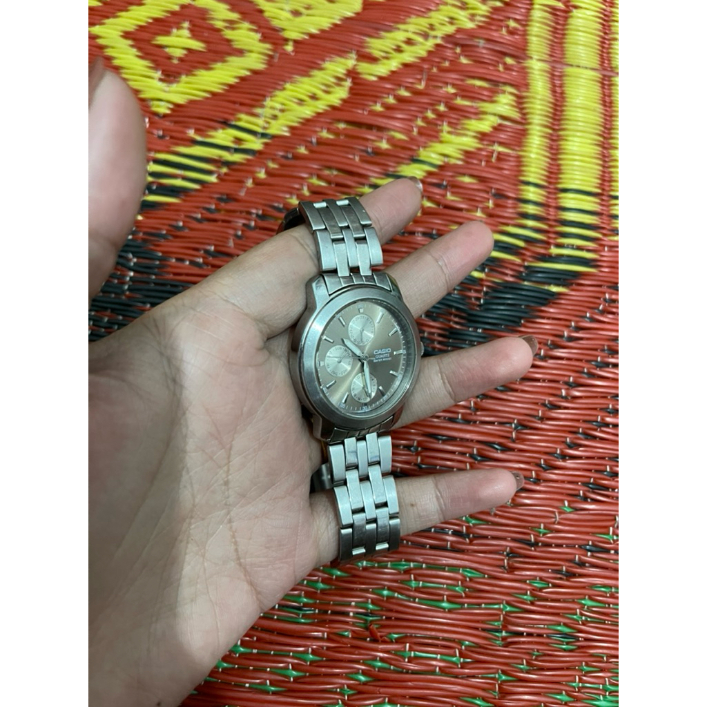 jam tangan second casio Quartz