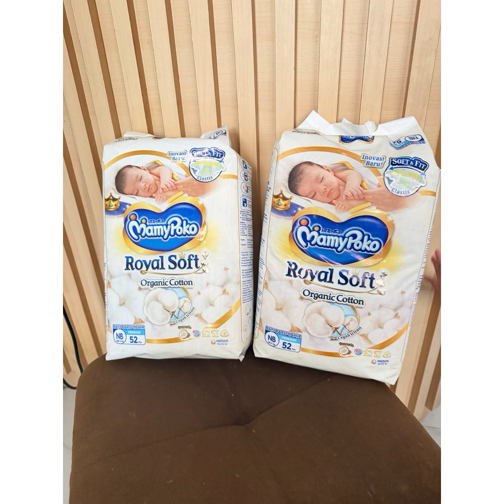 Mamypoko royal soft NB 52