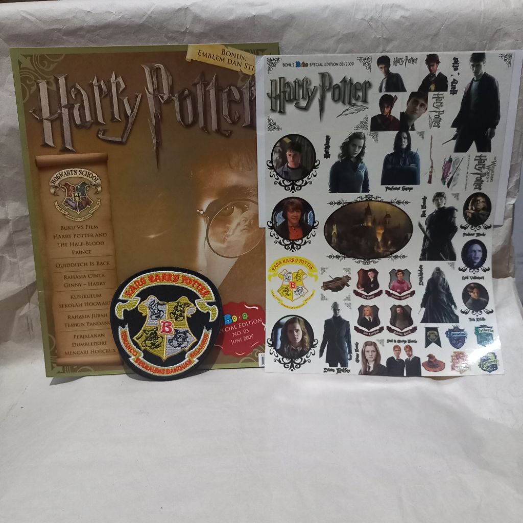 majalah bobo edisi special harry potter lengkap dengan bonus