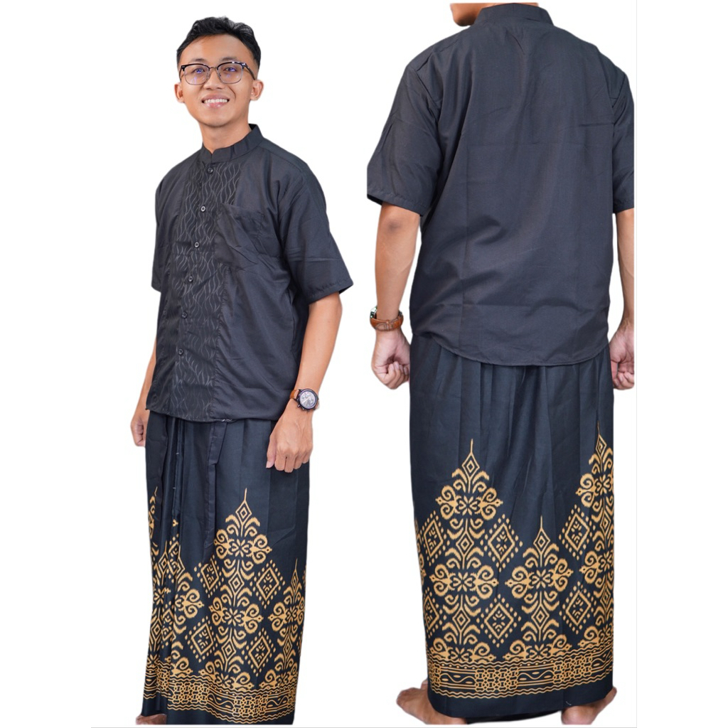 Sarung Instan Pria Dewasa Kolor dan Tali di lengkapi saku