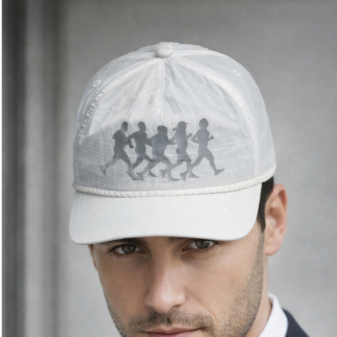 Topi Trucker Outdoor Topi Distro Pria wanita Warna Putih