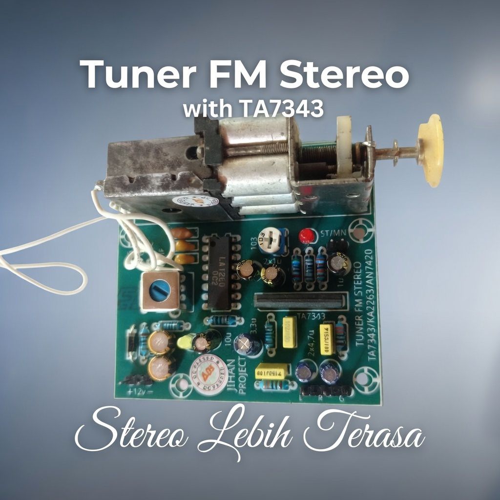 Kit Tuner Fm Stereo TA7343/KA2263/AN7420