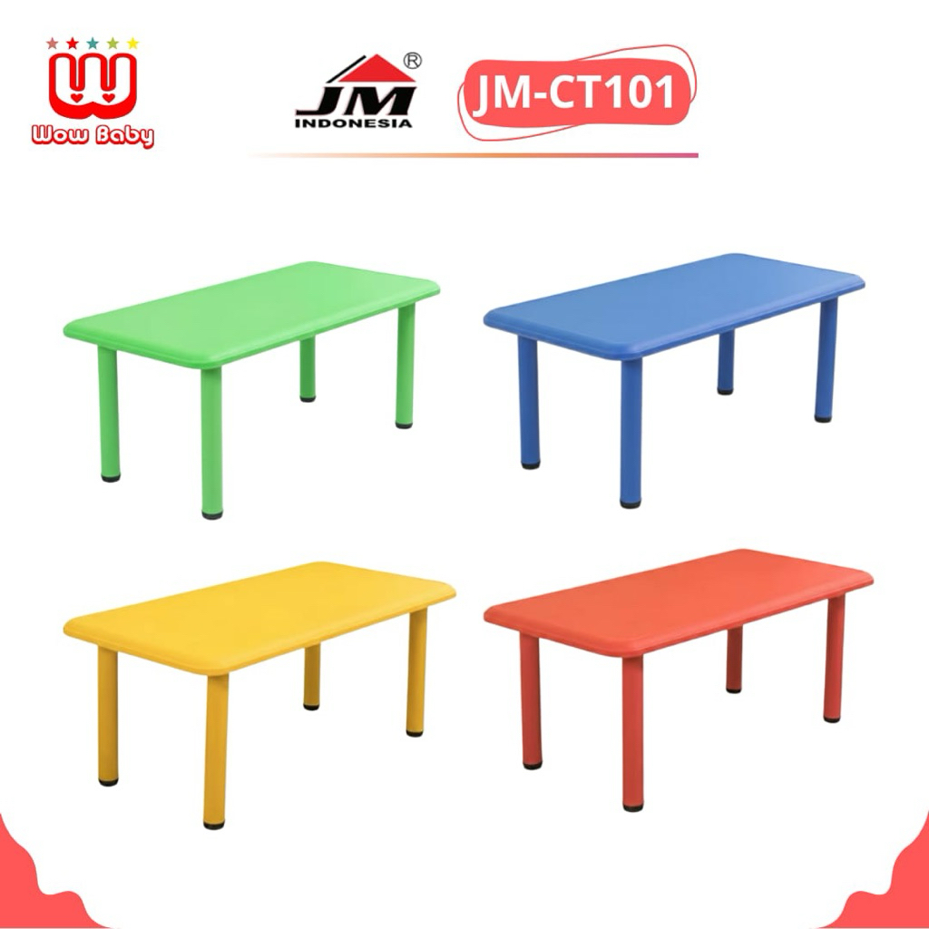 MEJA ANAK KAKI BESI KUAT BEBAN DEWASA MODEL BULAT KOTAK BULAT OVAL JM-CT 101 // JM-CT 103 // JM-CT 1