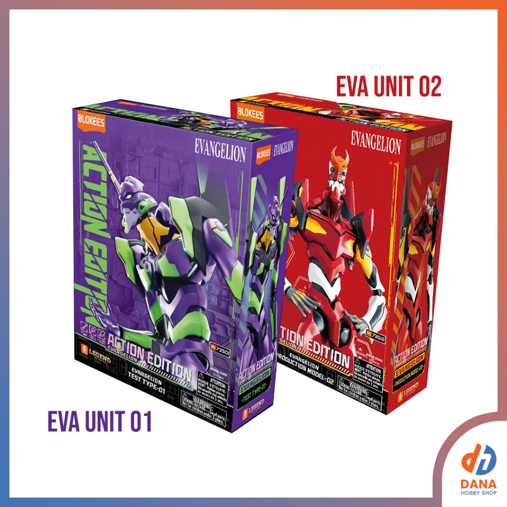 Blokees Evangelion Action Edition Original Model Kit