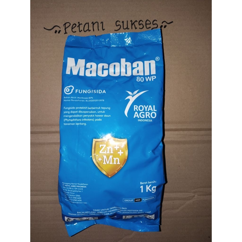 MACOBAN 80 WP - 1KG ORIGONAL PT. ROYAL AGRO