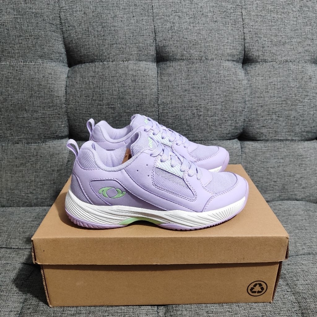 Sepatu Badminton/Bulutangkis Astec KINGPIN Women's - Lavender [ASCFWW4WBBLV]