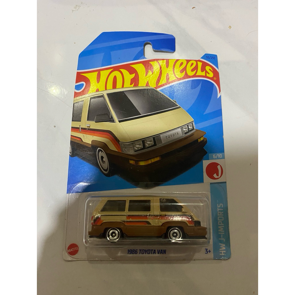 hot wheels 1986 toyota van