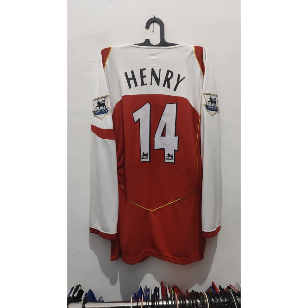 jersey retro Arsenal Henry size XXXL Ld63