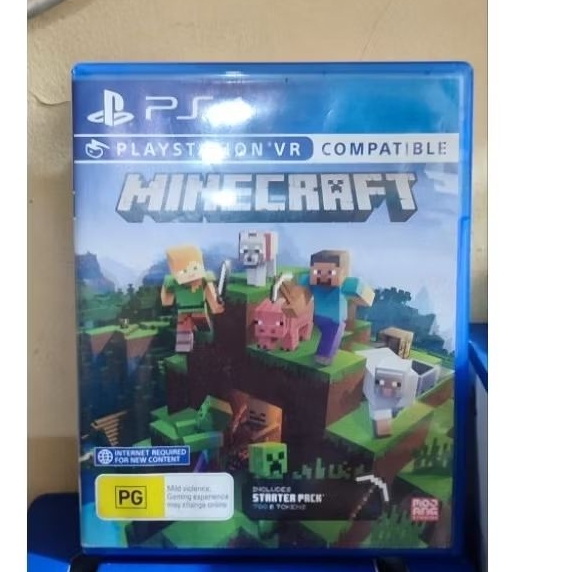 kaset ps4 minecraft