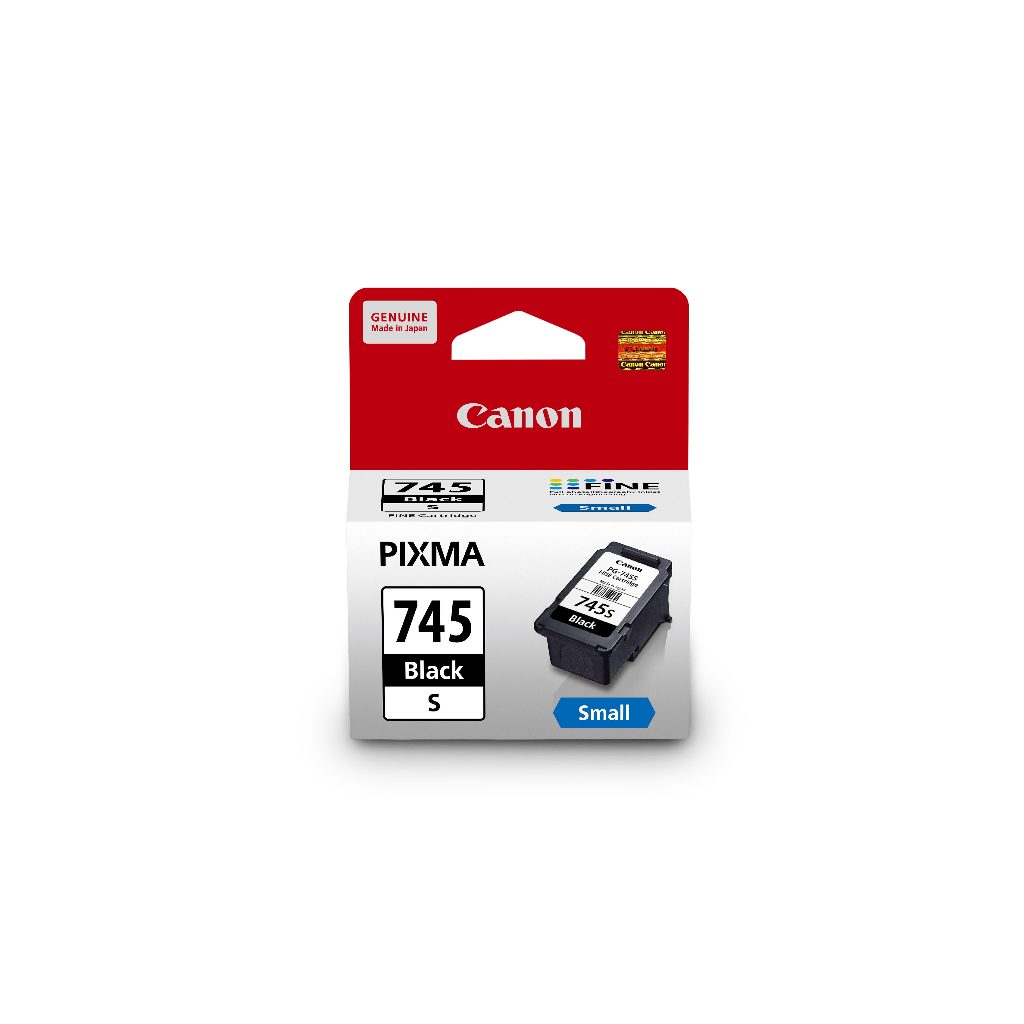 Canon Tinta 745 Small Black PG745s - Tinta Canon MG2570s TS207 TS307 TS707 TR4570s TR4670s - Tinta C