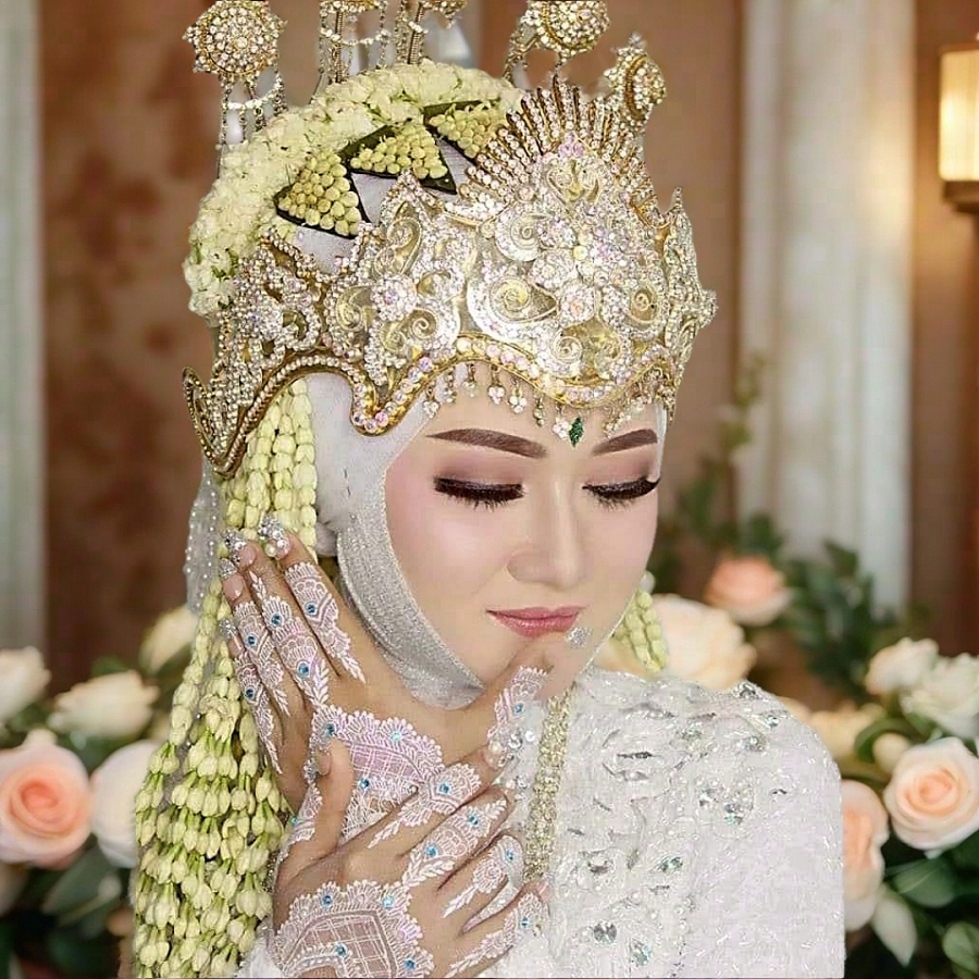 Melati Set Pengantin Akad | Melati Asli Adat Sunda