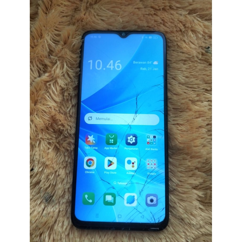 frame lcd touchscreen oppo a57 cph2357 copotan