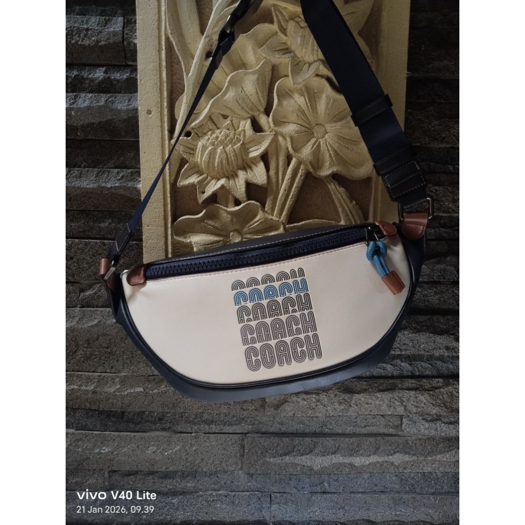 (second) Tas waistbag tas pinggang Coach Rivington original