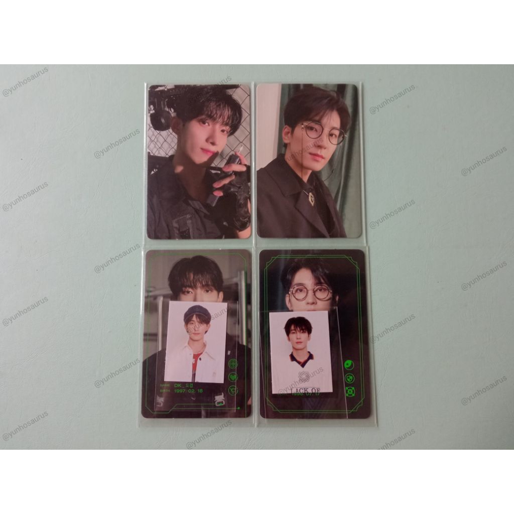 SVT SEVENTEEN WONWOO POTTER WONPOT DK DOKYEOM MEMKIT MEMBERSHIP KIT GAMEBOI SET PC PHOTOCARD OFC OFF