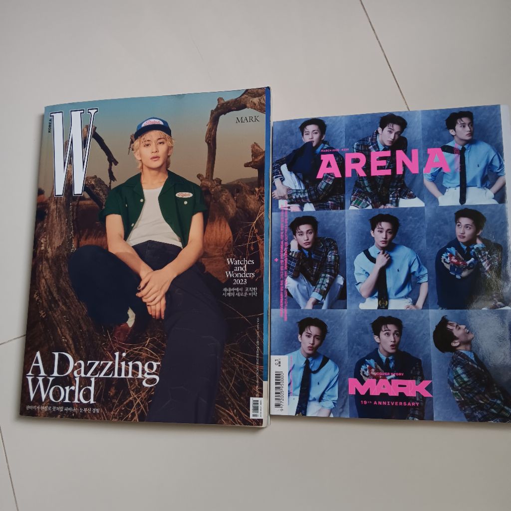 Majalan Magazine official W Korea ARENA Mark lee NCT 127 NCT Dream