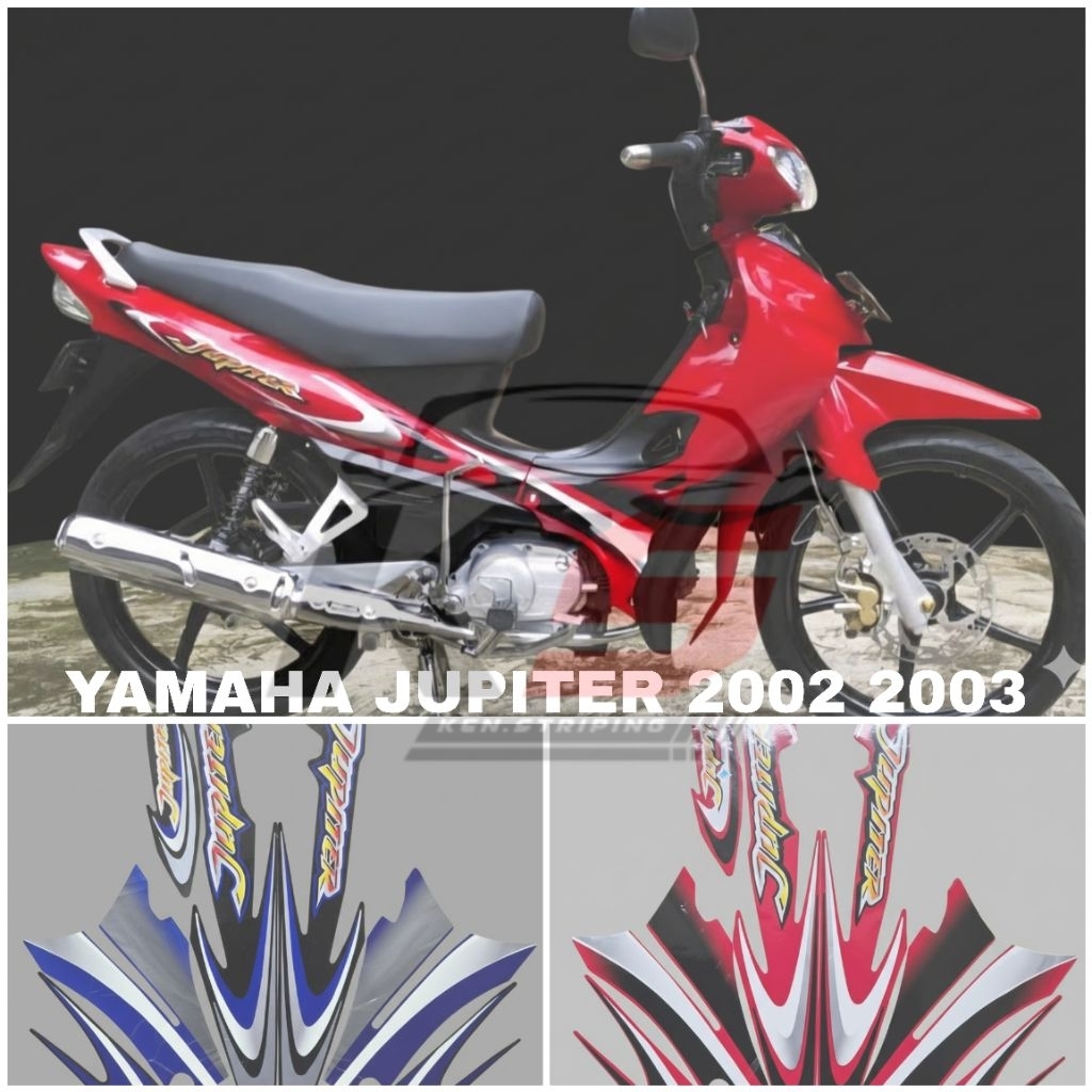 STICKER STRIPING MOTOR YAMAHA JUPITER 2002 2003