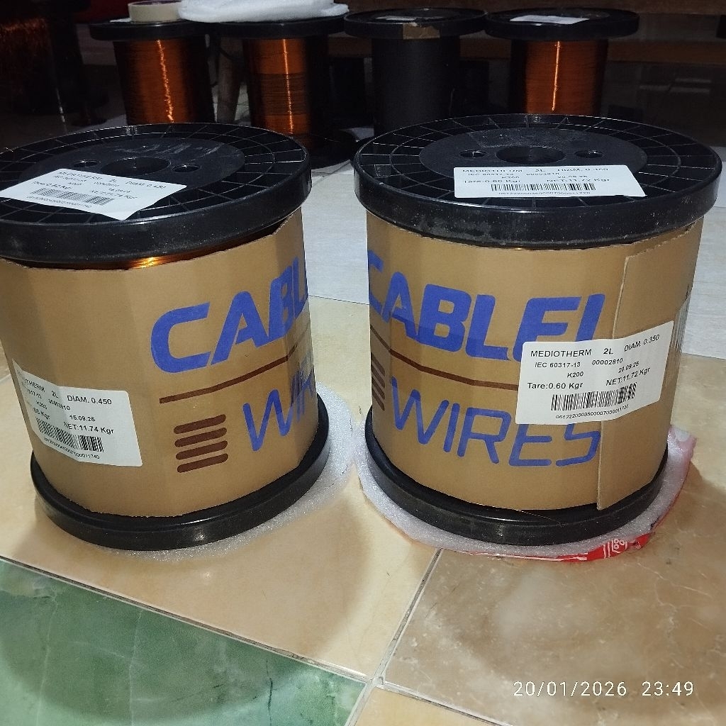 Kawat Tembaga Helenic Satu Kilogram