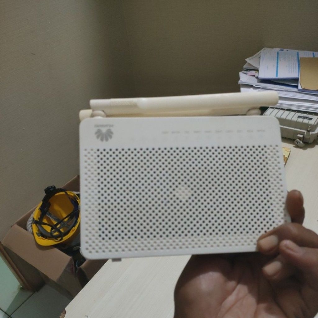 Modem Router ONT GPON Huawei HG8145V5 Port Biru - Dual Band, Kondisi Bekas, Sudah Dicek
