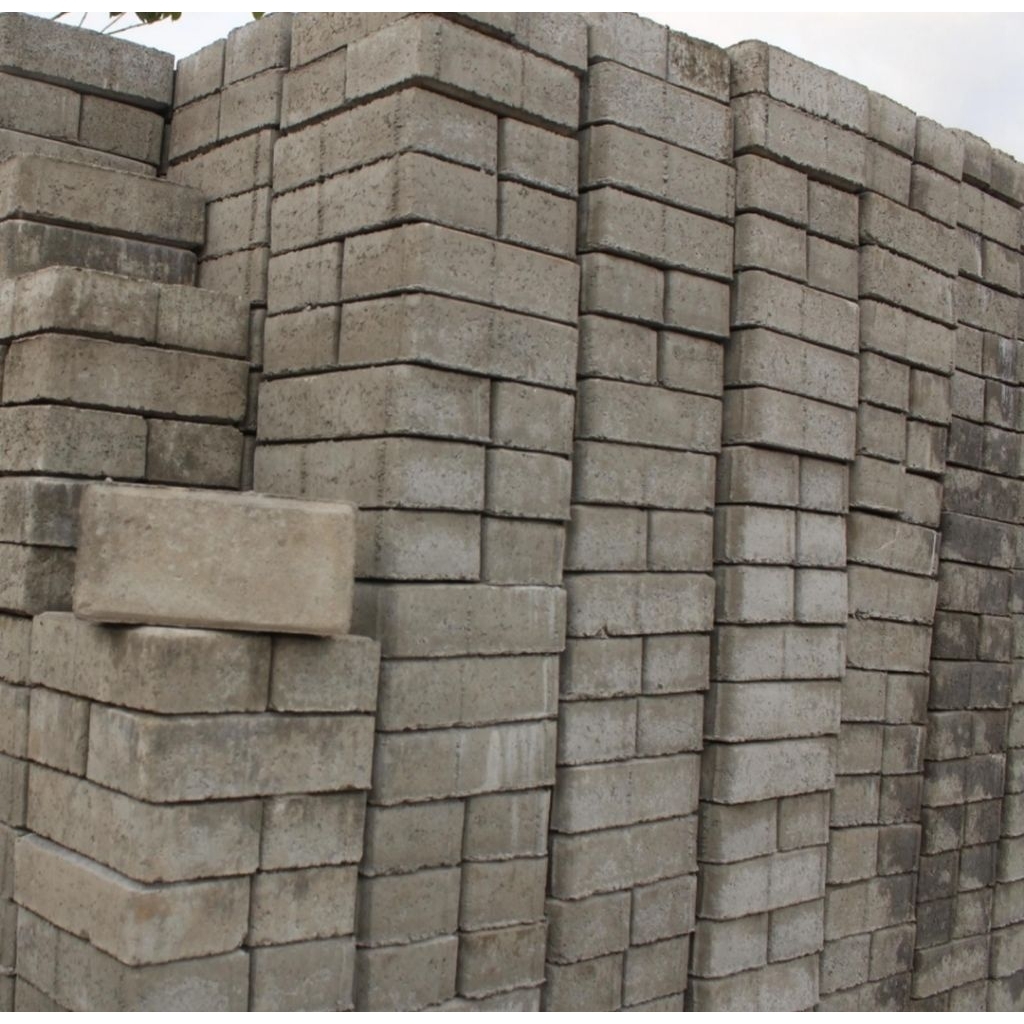 Paving / Paving Block  / Konblok / Conblock / Paving Block Bata Tebal 6cm Mutu K 300 asli