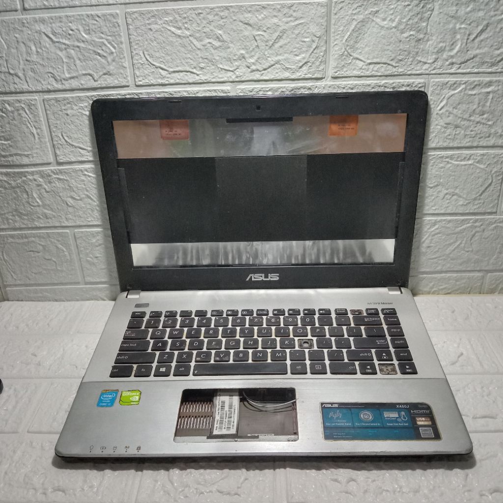 Kesing Case Casing Original Laptop Asus X450J X450JF X450JB X450JN