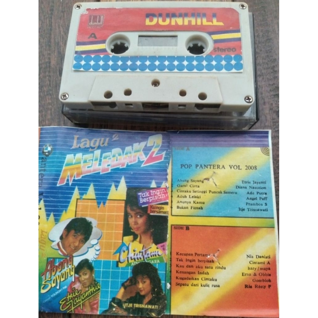 kaset pita pop pantera vol 2008