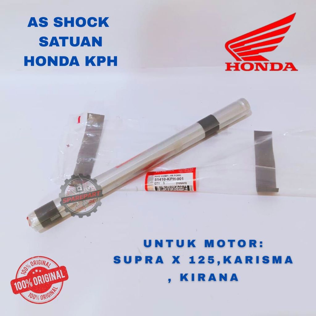 AS SHOCK ORIGINAL SATUAN HONDA KPH SUPRA, AS SHOCK SUPRA X 125,AS SHOCK KHARISMA, AS SHOCK KIRANA