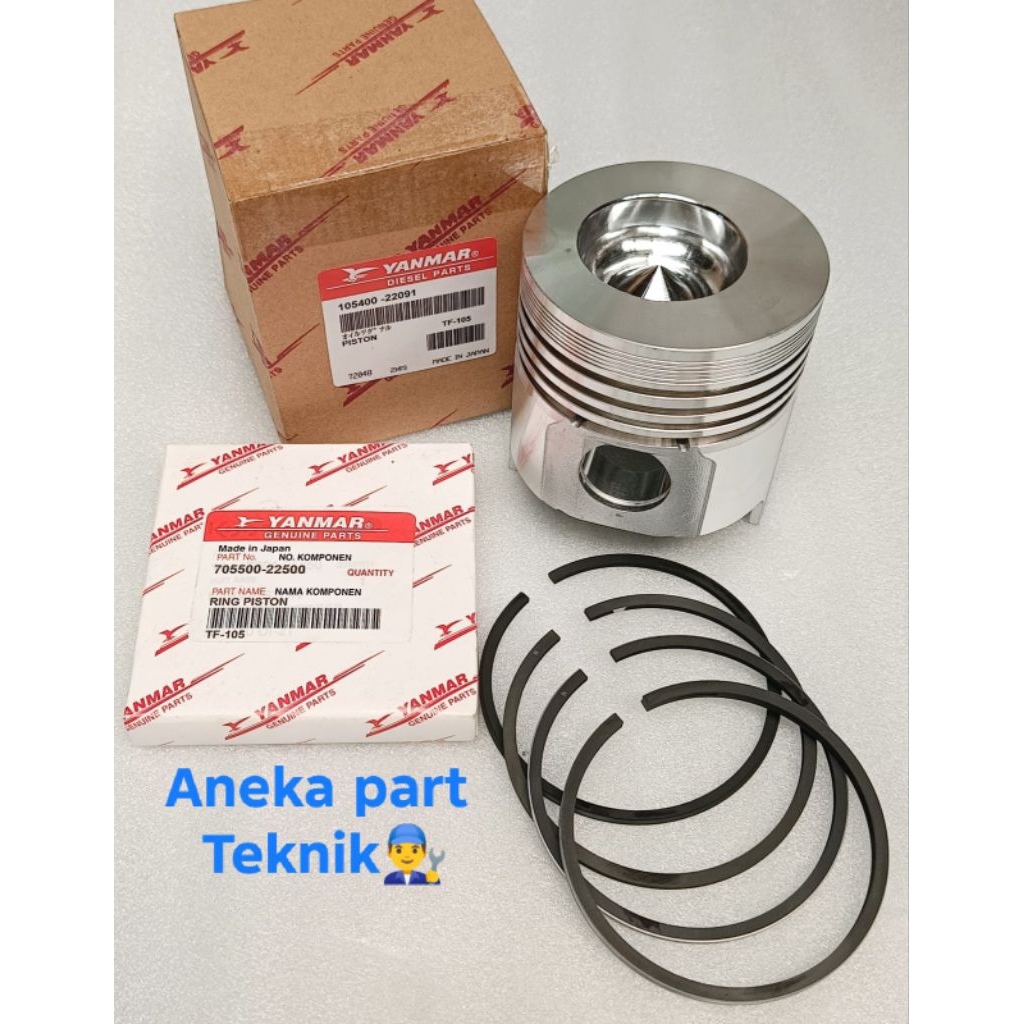 TF105 ( PISTON + RING ) YANMAR DIESEL TF105