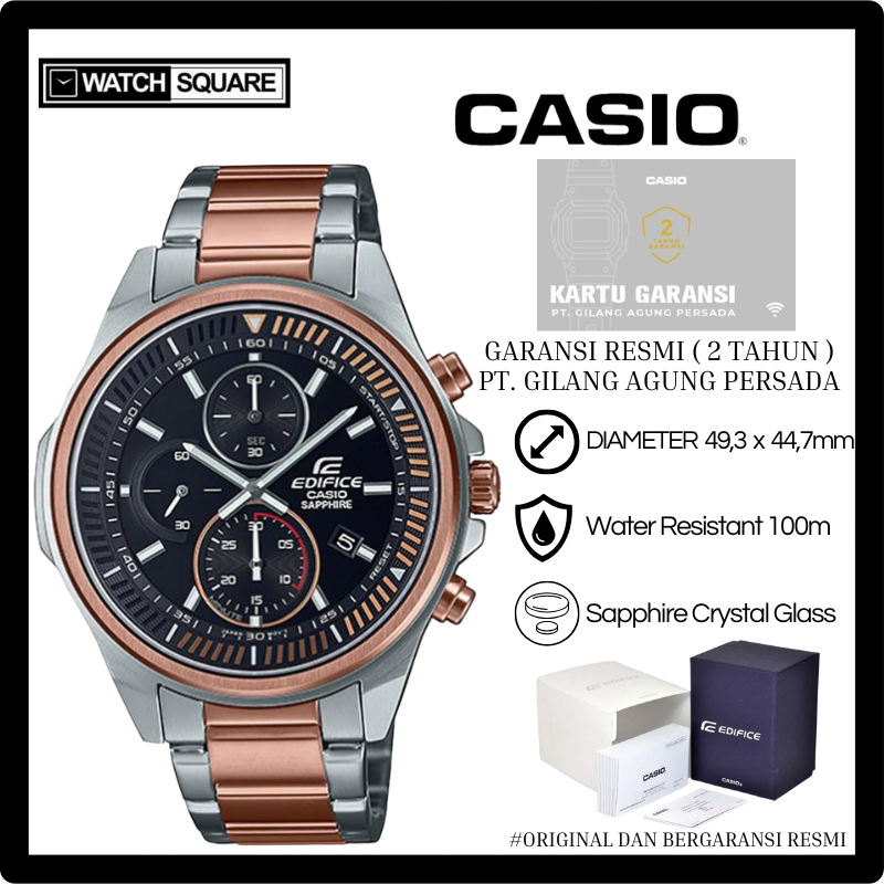 Jam tangan pria Casio EDIFICE EFR-S572GS-1AVUDF