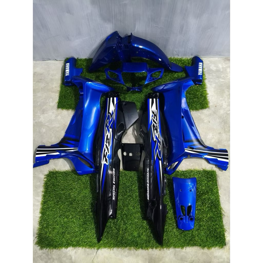 TERMURAHII Cover Body Fiz R Flz R Fiz r Biru Putih 2005, Cover Body full Set Halus YAMAHA FIZ R