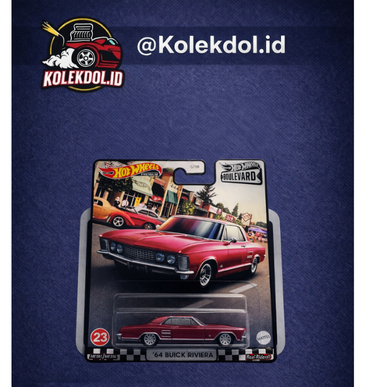 Hot Wheels Premium ’64 Buick Riviera - Hot Wheels Muscle Car - Hot Wheels Premium Muscle Car
