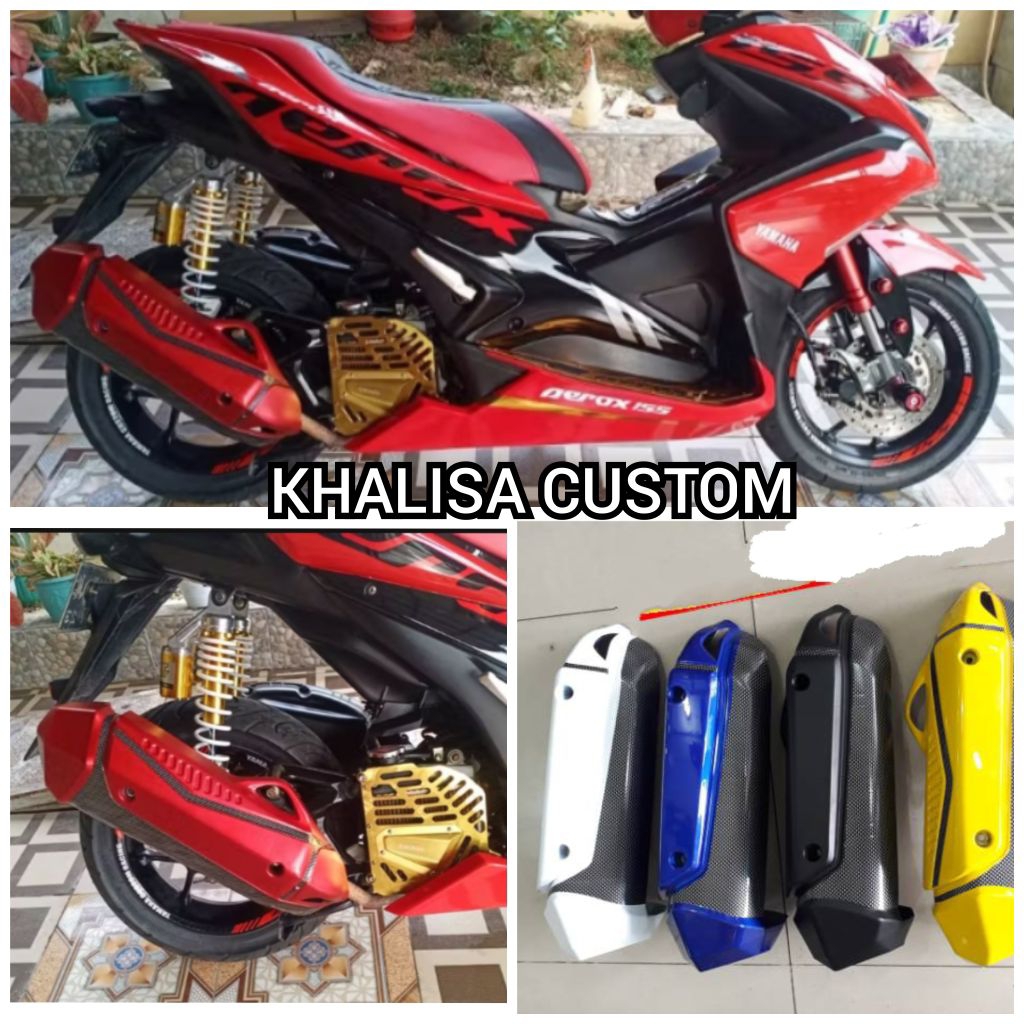 Cover Knalpot Yamaha nvx v1 nvx v2