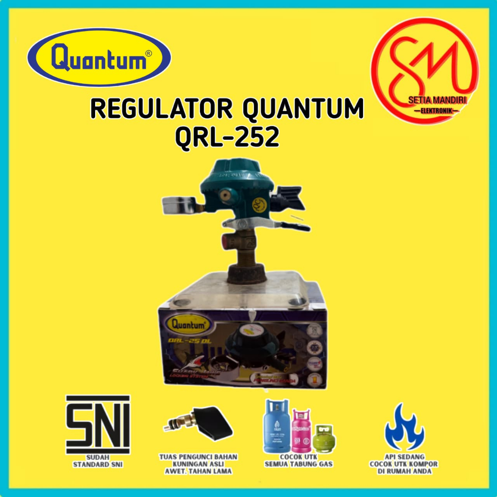 SELANG REGULATOR DOUBLE LOCK QUANTUM QRL 252