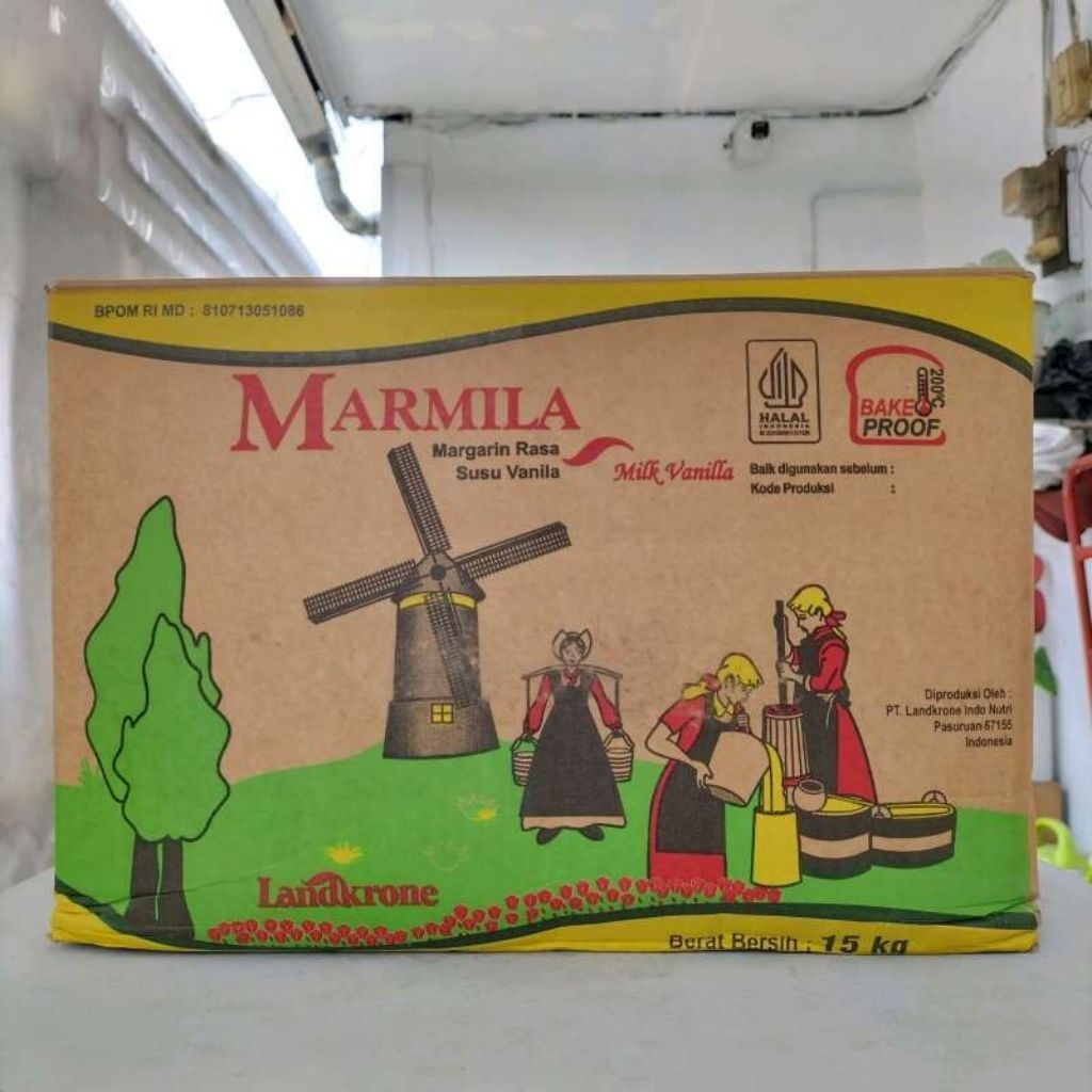 mentega marmila kemasan 15 kg