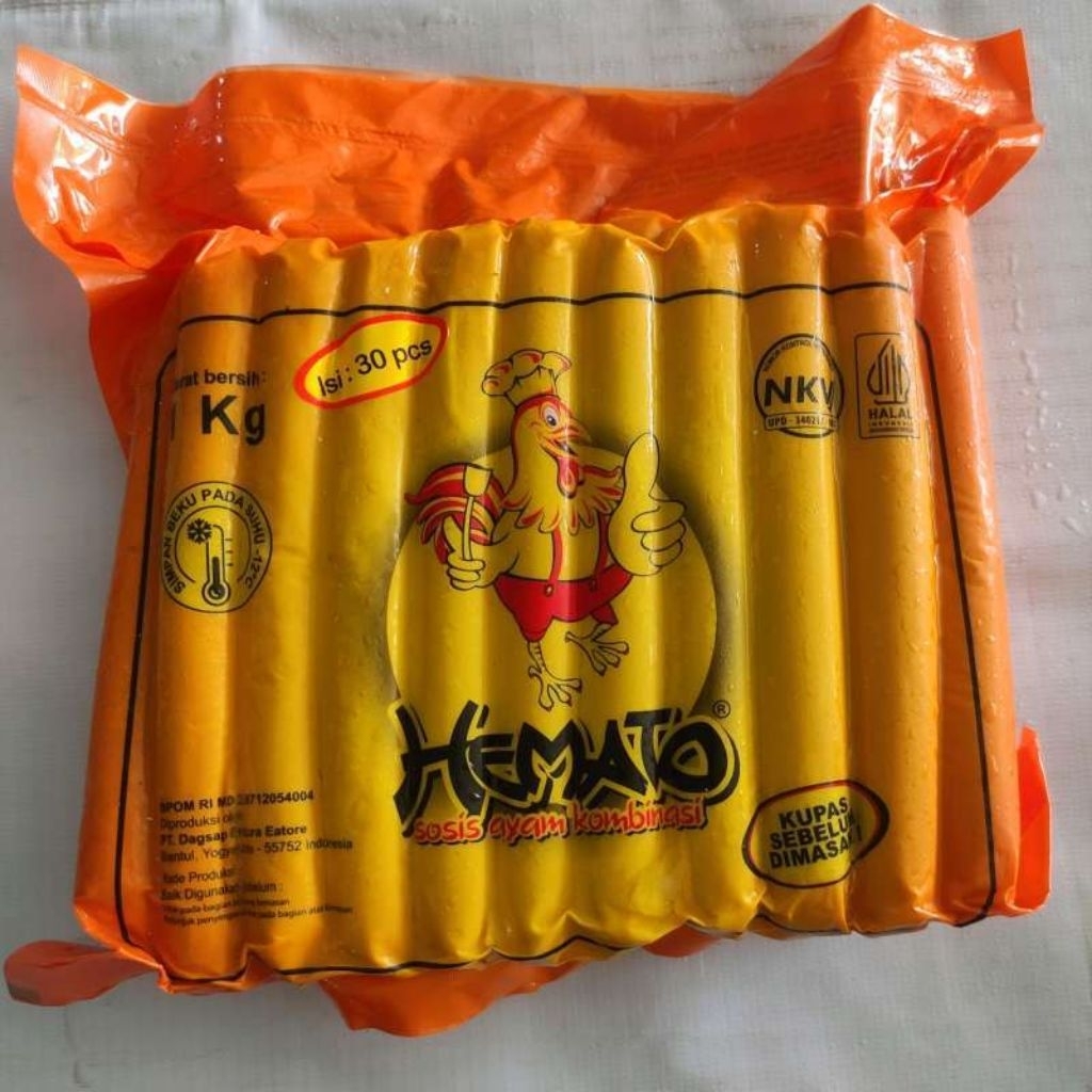 Sosis Ayam Hemato isi 30/Sosis Hemato ayam isi 30