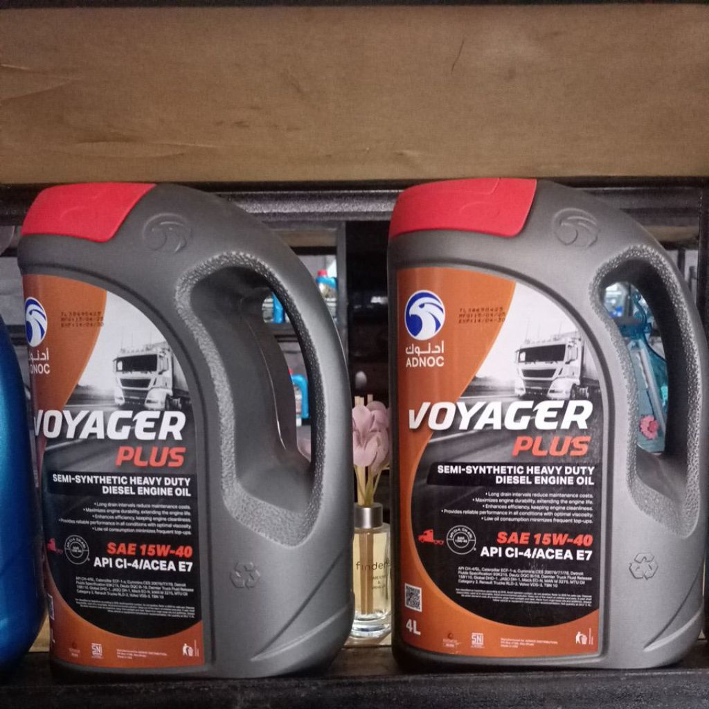 Adnoc Voyager Plus Diesel 15w-40 4L